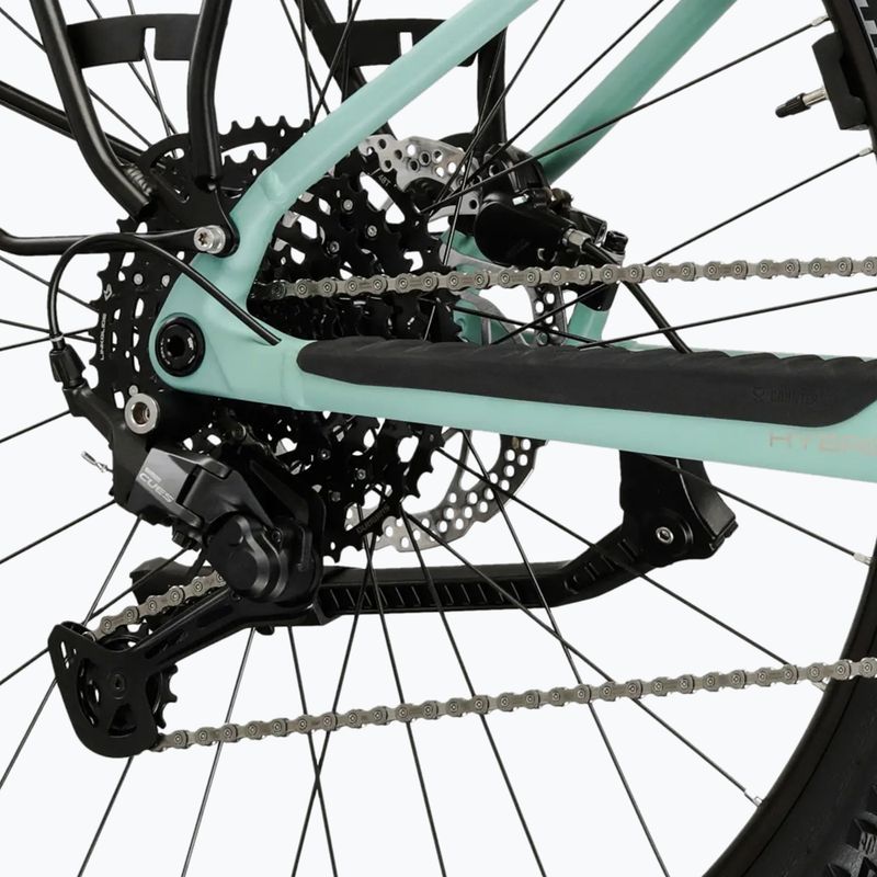 Bicicletă electrică KROSS Influx Suv Hybrid 3.0 29 el. 800 Wh green/green/matte 8