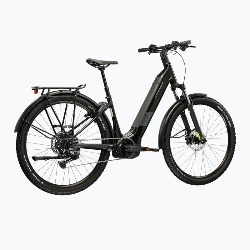 Bicicletă electrică KROSS Influx Suv Hybrid 3.0 29 el. 800 Wh black/silver/gloss 3