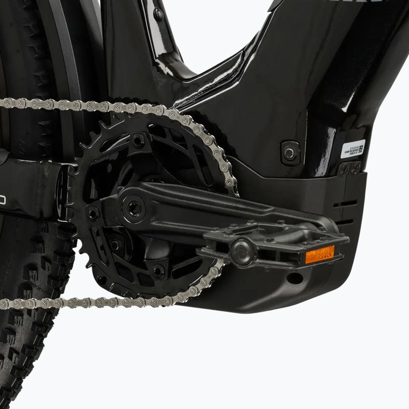 Bicicletă electrică KROSS Influx Suv Hybrid 3.0 29 el. 800 Wh black/silver/gloss 9