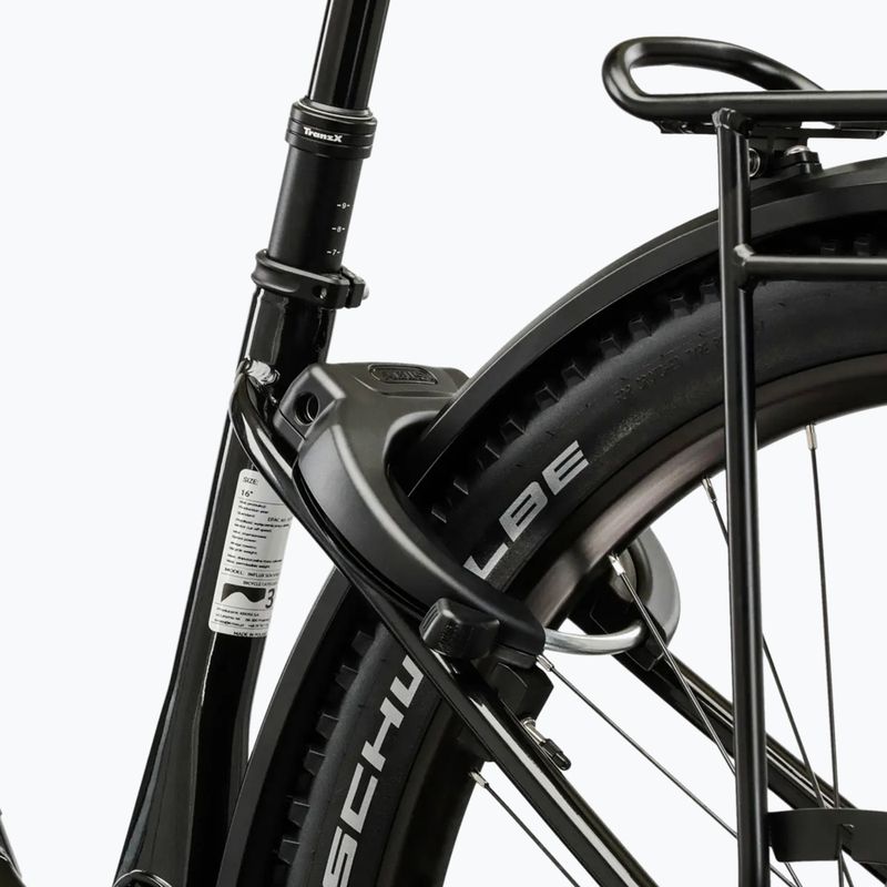 Bicicletă electrică KROSS Influx Suv Hybrid 3.0 29 el. 800 Wh black/silver/gloss 12