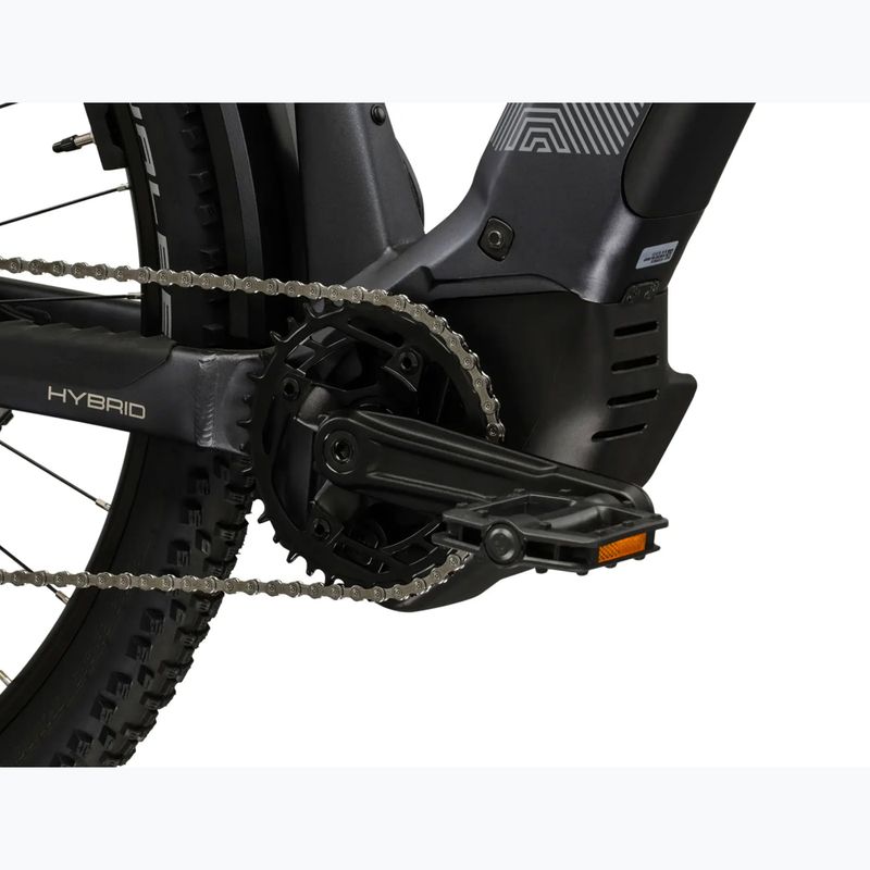 Bicicletă electrică KROSS Influx Suv Hybrid 3.0 29 el. 800 Wh graphite/silver/matte 9