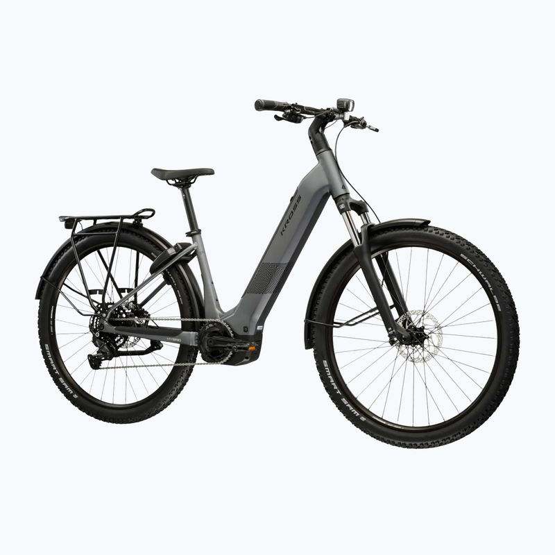 Bicicletă electrică KROSS Influx Suv Hybrid 2.0 600 29 electric grey/black/matte 2