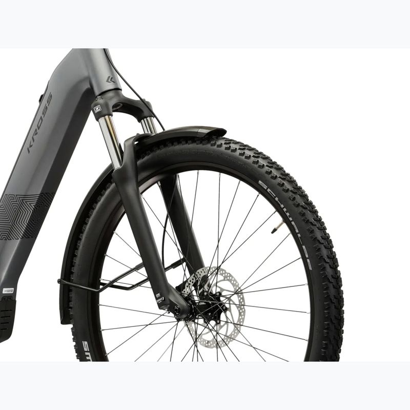Bicicletă electrică KROSS Influx Suv Hybrid 2.0 600 29 electric grey/black/matte 6