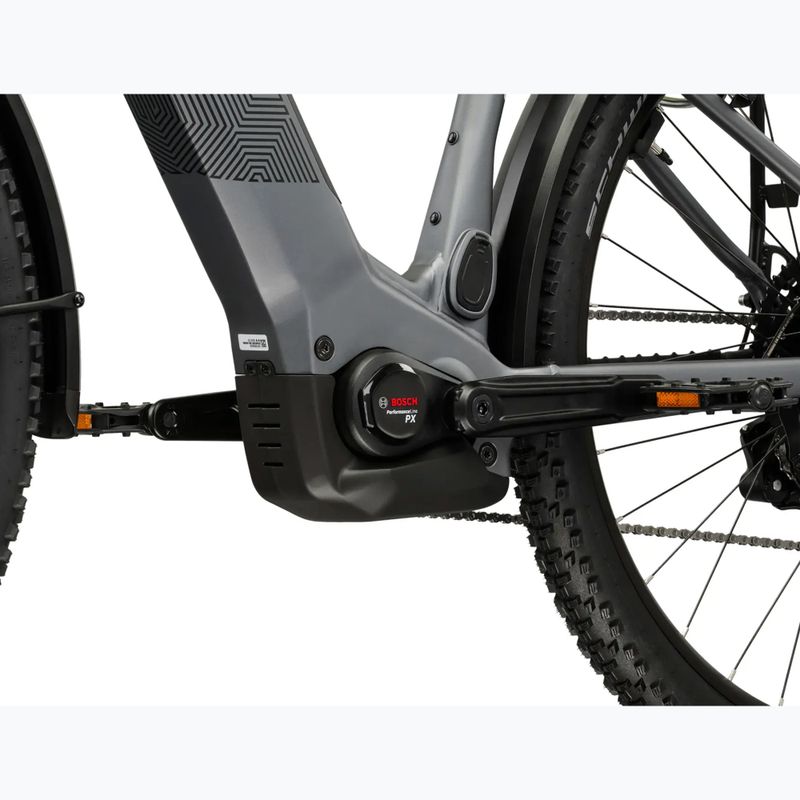 Bicicletă electrică KROSS Influx Suv Hybrid 2.0 600 29 electric grey/black/matte 10