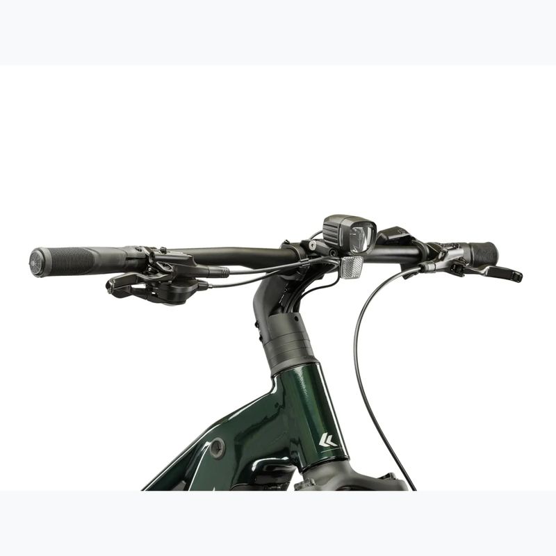 Bicicletă electrică KROSS Influx Suv Hybrid 2.0 600Wh green/silver/gloss 4
