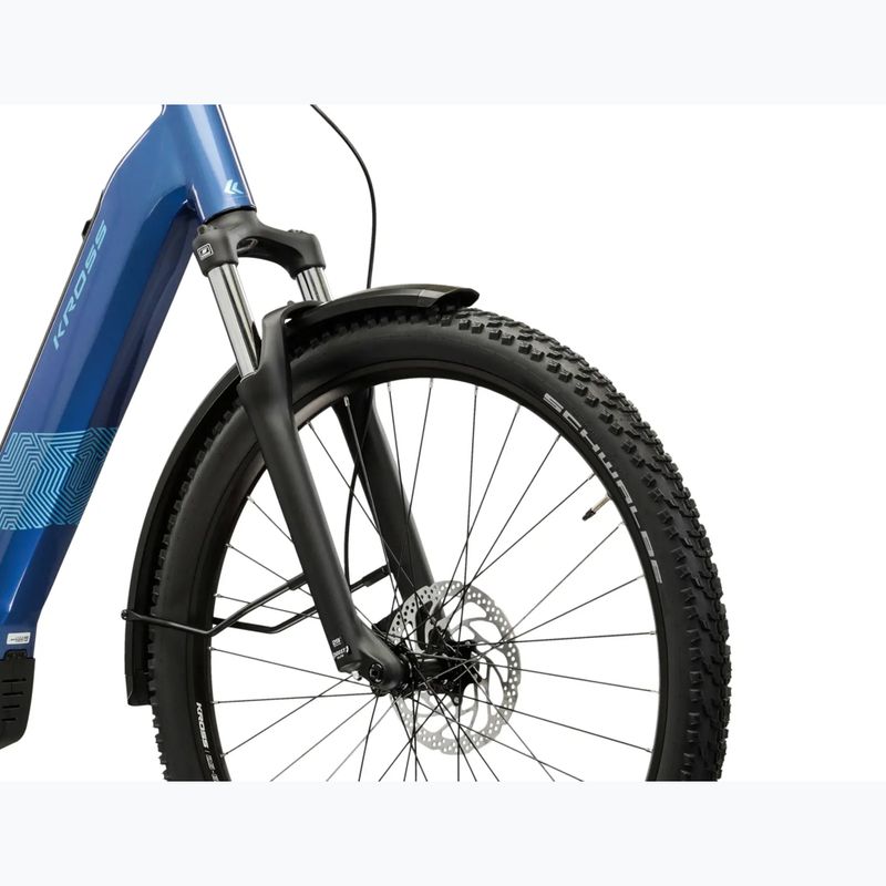 Bicicletă electrică KROSS Influx Suv Hybrid 2.0 600 29 el. blue/light blue/gloss 6
