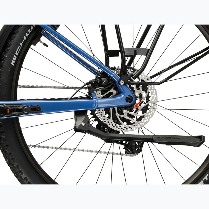 Bicicletă electrică KROSS Influx Suv Hybrid 2.0 600 29 el. blue/light blue/gloss 11