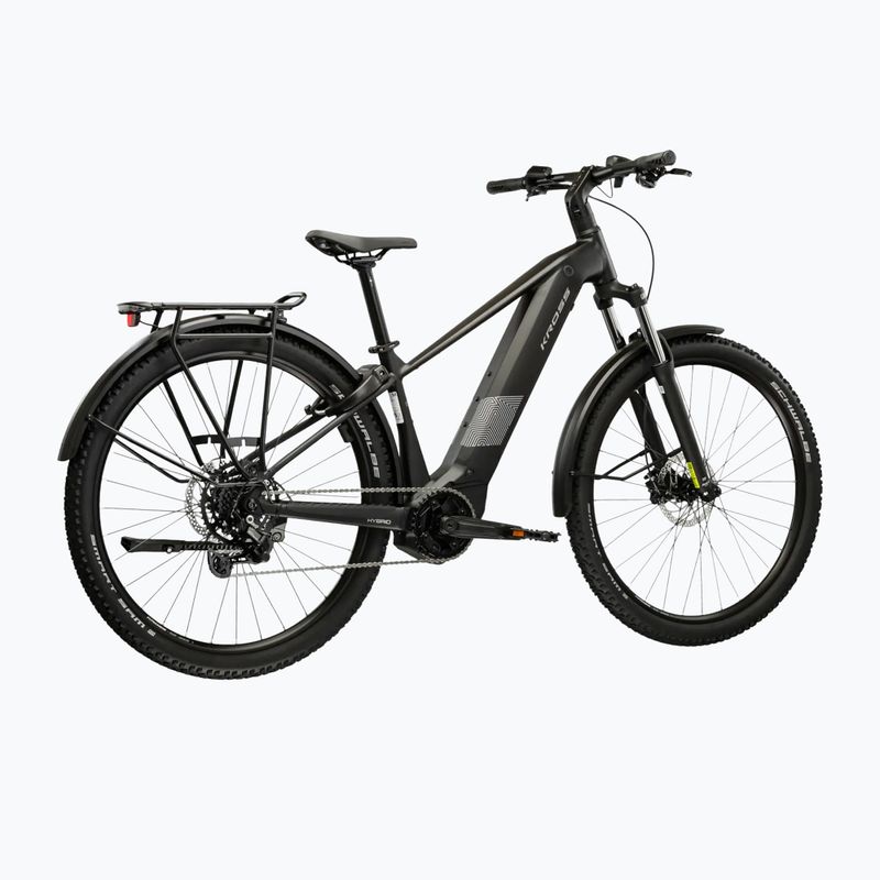 Bicicletă electrică KROSS Influx Suv Hybrid 2.0 600 29 electric black/silver/matte 3