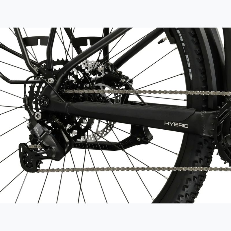 Bicicletă electrică KROSS Influx Suv Hybrid 2.0 600 29 electric black/silver/matte 8