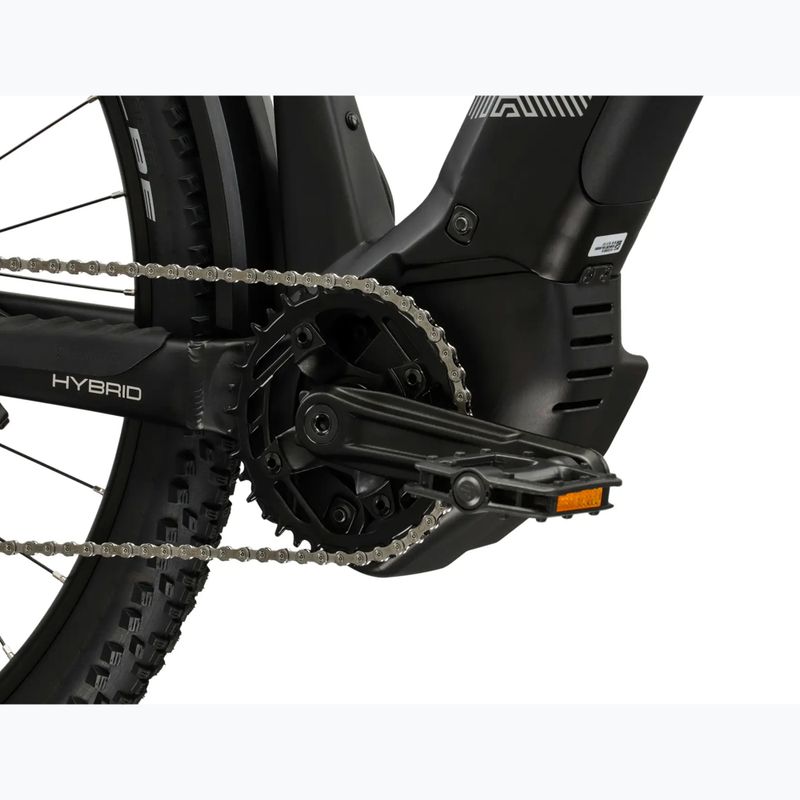 Bicicletă electrică KROSS Influx Suv Hybrid 2.0 600 29 electric black/silver/matte 9