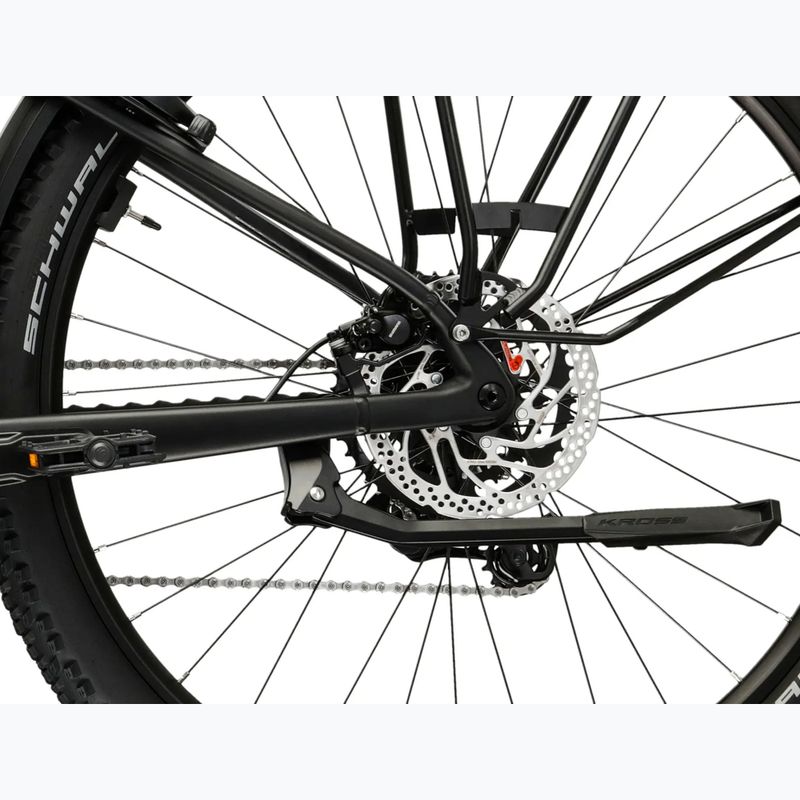 Bicicletă electrică KROSS Influx Suv Hybrid 2.0 600 29 electric black/silver/matte 11
