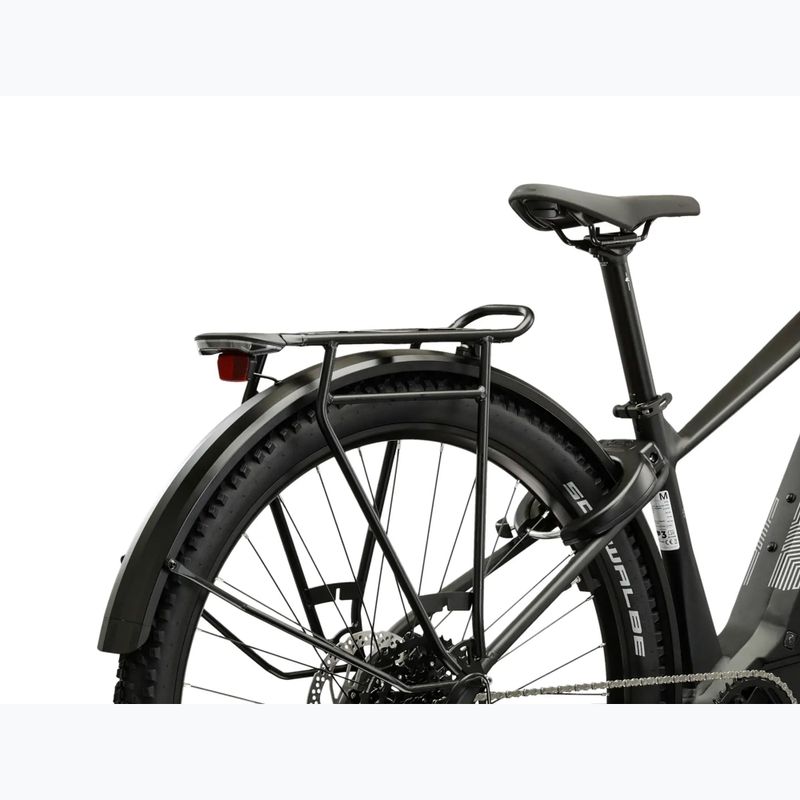 Bicicletă electrică KROSS Influx Suv Hybrid 2.0 600 29 electric black/silver/matte 14