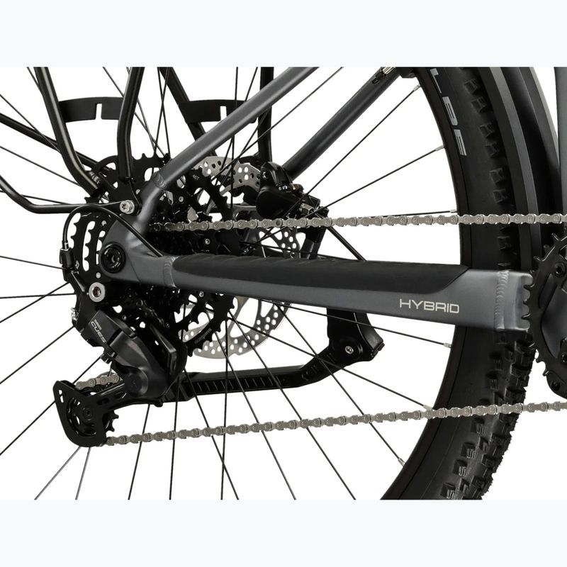 Bicicletă electrică KROSS Influx Suv Hybrid 2.0 600Wh LS 27,5" grey/black/matte 8