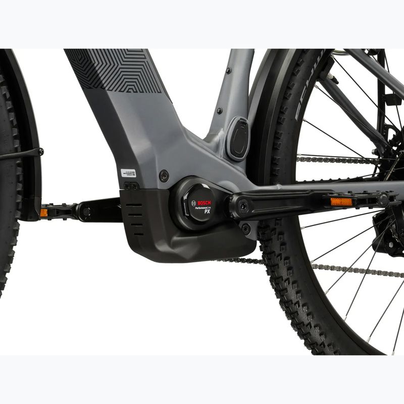 Bicicletă electrică KROSS Influx Suv Hybrid 2.0 600Wh LS 27,5" grey/black/matte 10
