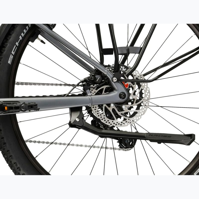 Bicicletă electrică KROSS Influx Suv Hybrid 2.0 600Wh LS 27,5" grey/black/matte 11