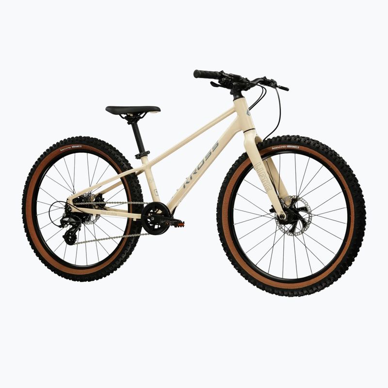 Bicicletă pentru copii KROSS Liftie 24 X beige/gray/matte 2