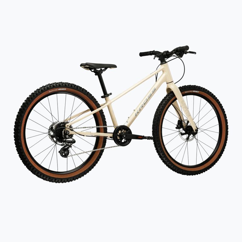 Bicicletă pentru copii KROSS Liftie 24 X beige/gray/matte 3