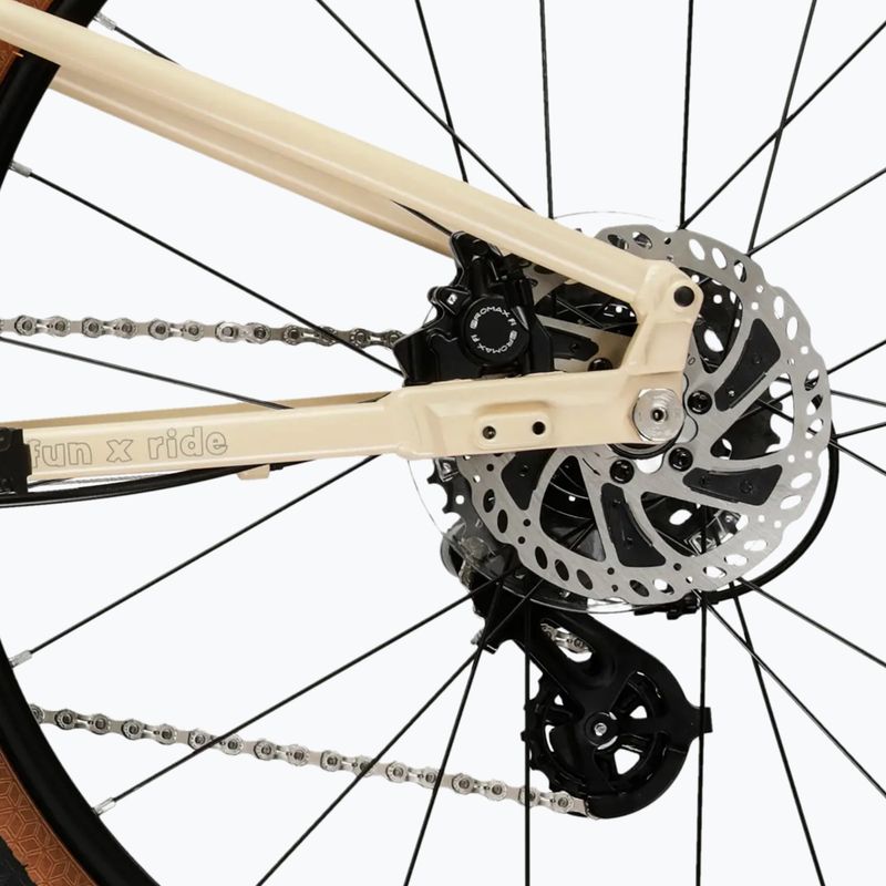 Bicicletă pentru copii KROSS Liftie 24 X beige/gray/matte 10