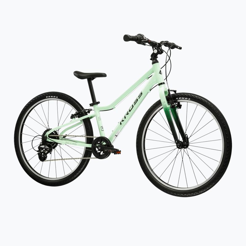 Bicicletă pentru copii KROSS Liftie 24 mint/black/glossy 4