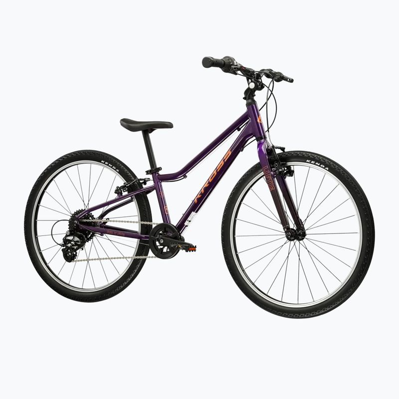 Bicicletă pentru copii KROSS Liftie 24 purple/copper/gloss 2