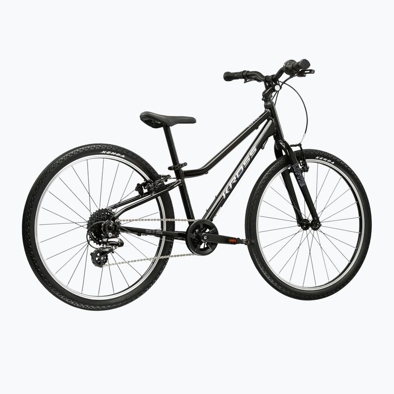 Bicicletă pentru copii KROSS Liftie 24 black/silver/gloss 3