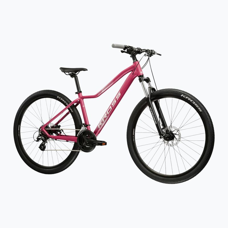 Bicicletă de munte pentru femei KROSS Lea 2.0 In 27.5 pink/silver/matte 2