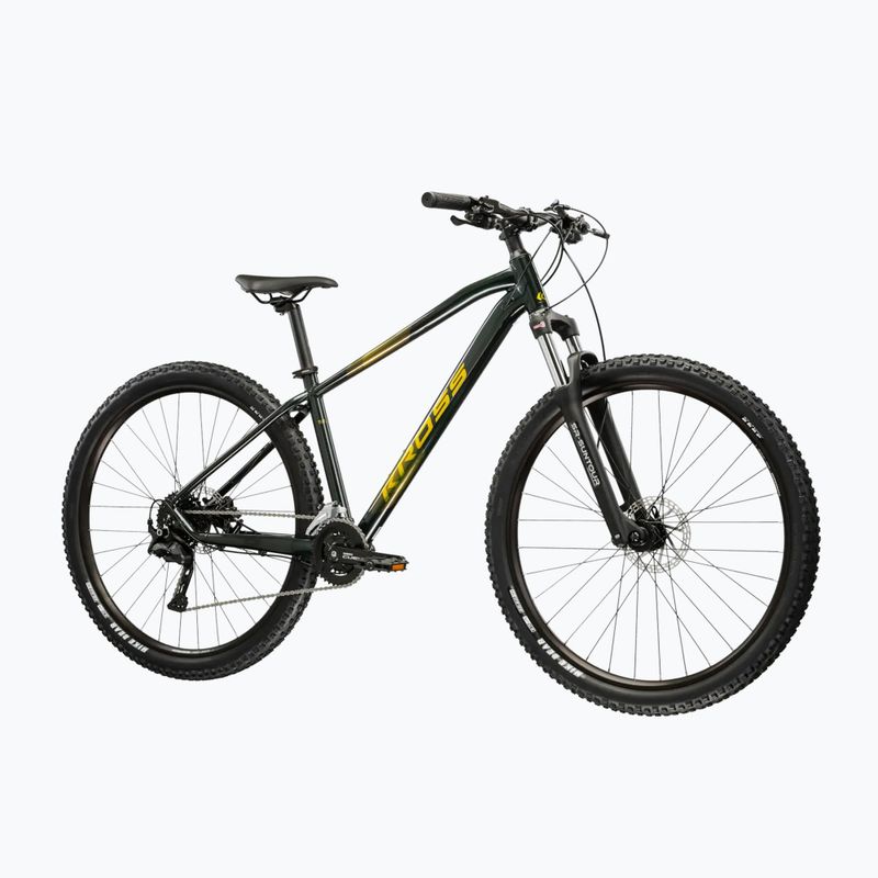 Bicicletă de munte KROSS Hexagon 5.0 27.5" green/green/gloss 2