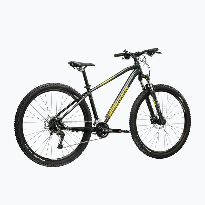 Bicicletă de munte KROSS Hexagon 5.0 27.5" green/green/gloss 3