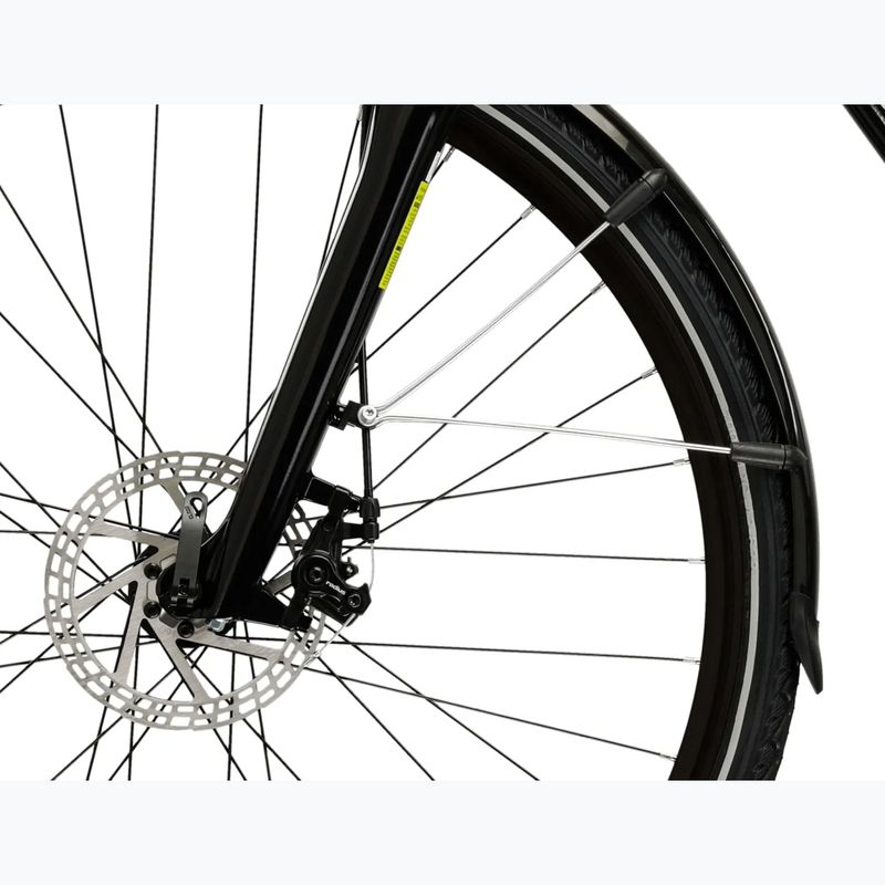Bicicletă trekking KROSS Trans 3.0 black/grey/gloss 6