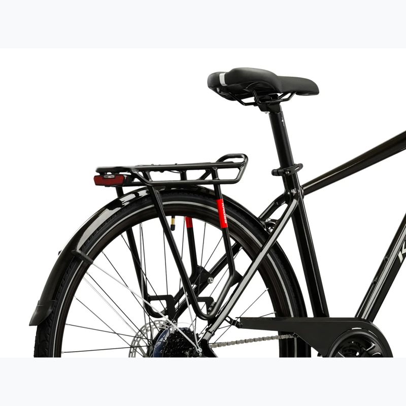 Bicicletă trekking KROSS Trans 3.0 black/grey/gloss 9