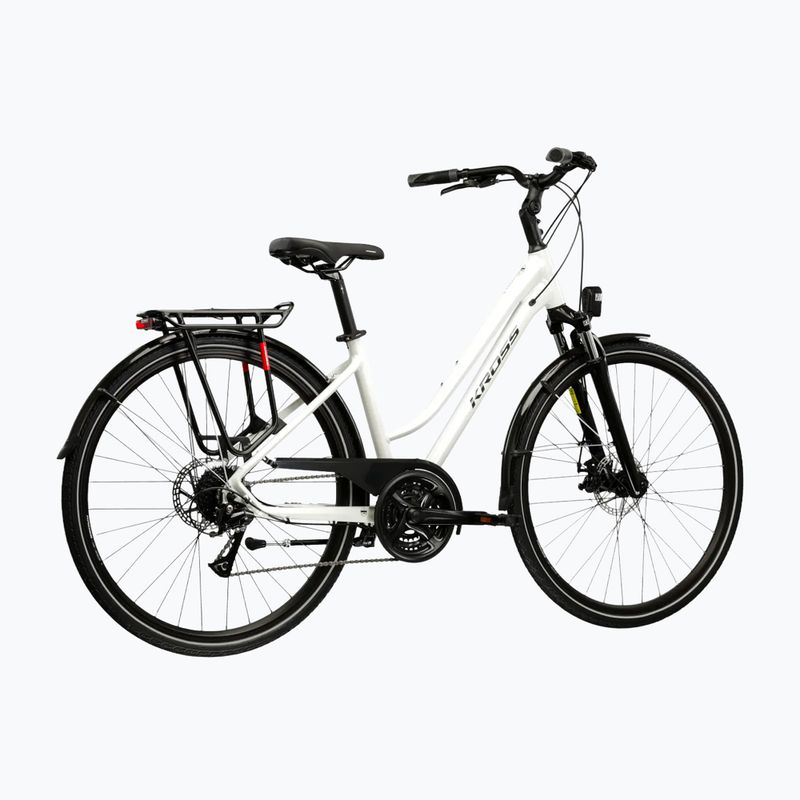 Bicicletă trekking pentru femei KROSS Trans 3.0 In pearl/black/gloss 3