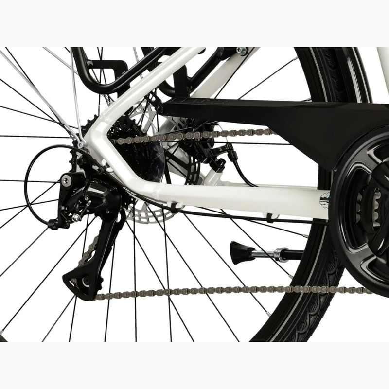 Bicicletă trekking pentru femei KROSS Trans 3.0 In pearl/black/gloss 7