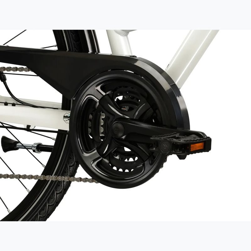 Bicicletă trekking pentru femei KROSS Trans 3.0 In pearl/black/gloss 8
