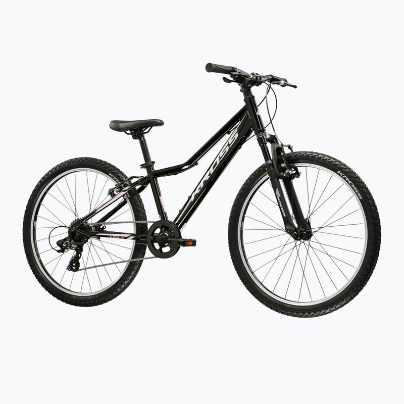 Bicicletă pentru copii KROSS Lea Jr 1.0 In black/silver/gloss 2