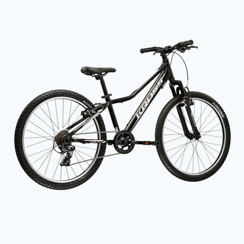 Bicicletă pentru copii KROSS Lea Jr 1.0 In black/silver/gloss 3