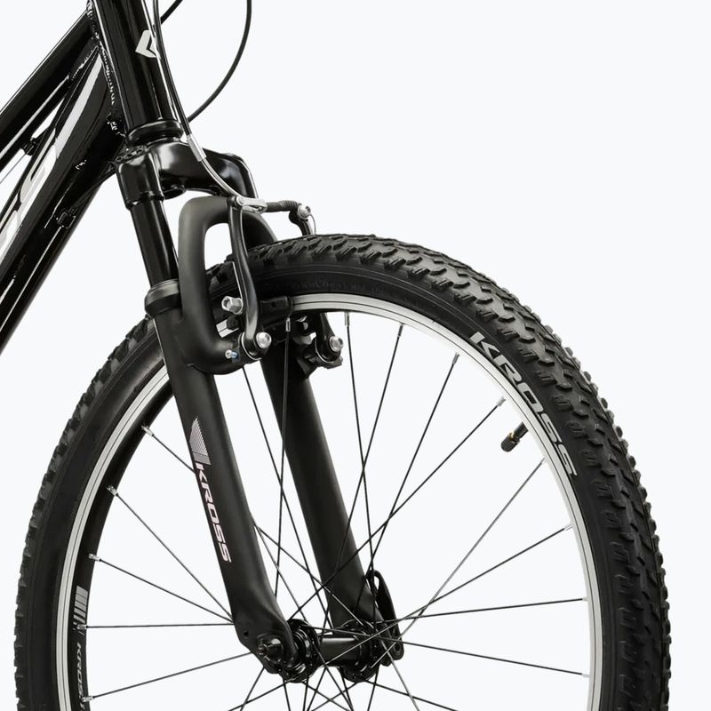 Bicicletă pentru copii KROSS Lea Jr 1.0 In black/silver/gloss 5