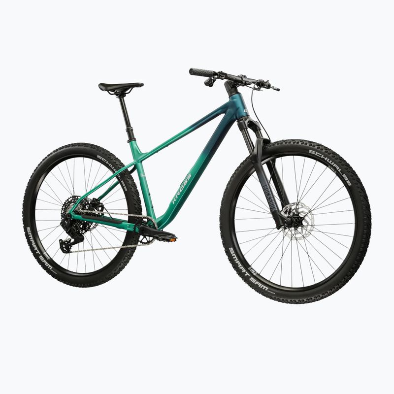 Bicicletă de munte KROSS Level X500 marine/turquoise/matte 2