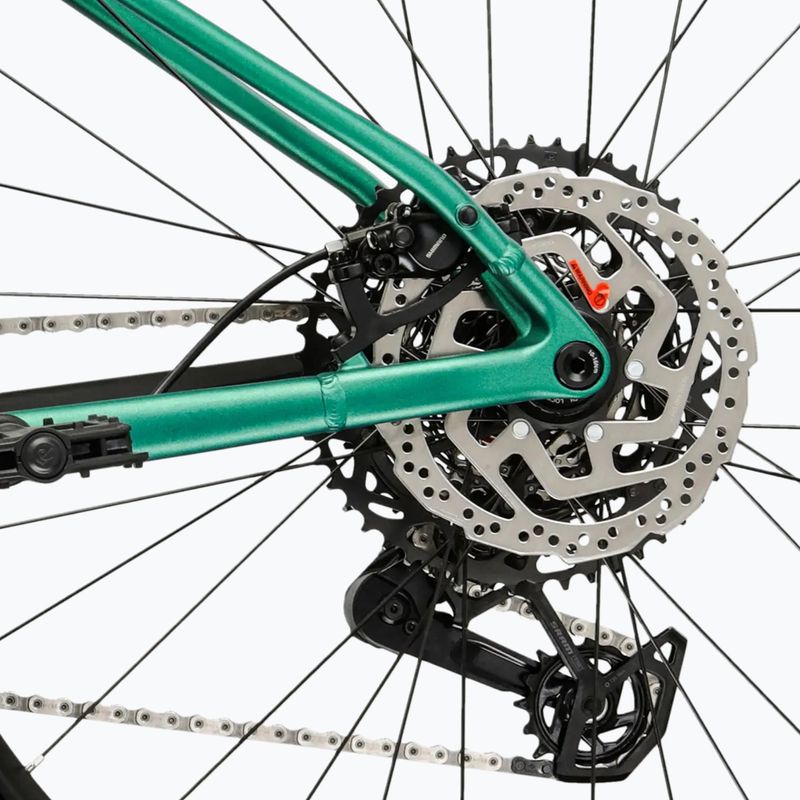 Bicicletă de munte KROSS Level X500 marine/turquoise/matte 9