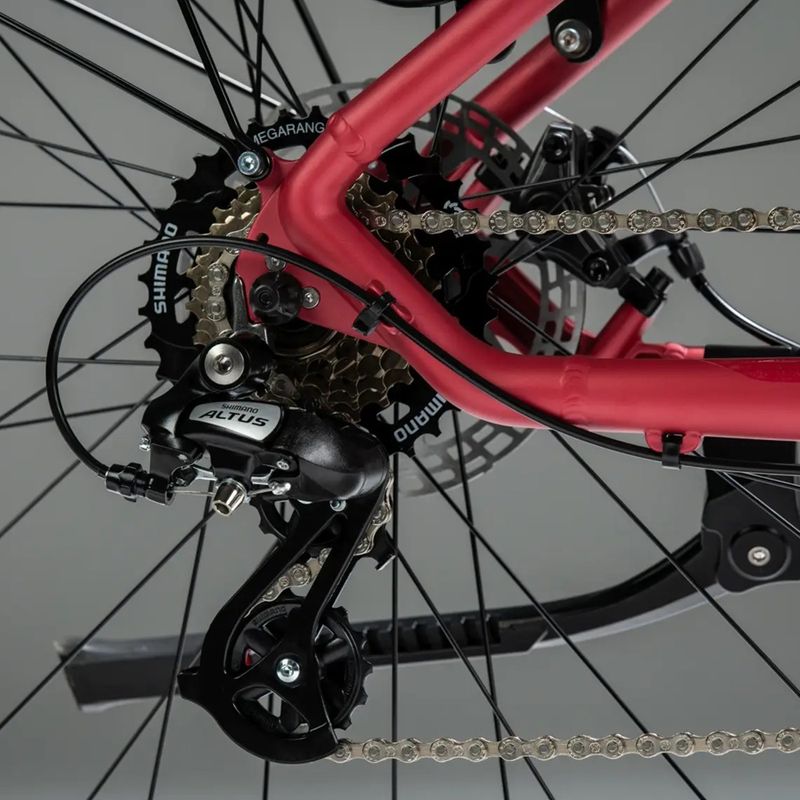 Bicicletă de munte pentru femei KROSS Lea X200 Eq W 29 pink/silver/matte 12