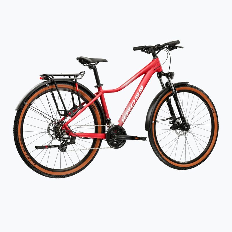 Bicicletă de munte pentru femei KROSS Lea X200 Eq W 27.5 pink/silver/matte 3