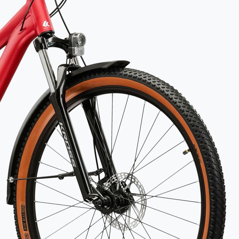 Bicicletă de munte pentru femei KROSS Lea X200 Eq W 27.5 pink/silver/matte 5
