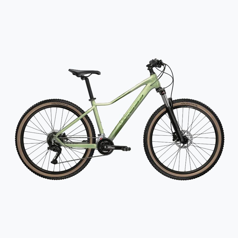 Bicicletă de munte pentru femei KROSS Lea X200 W 27.5 green/green/matte