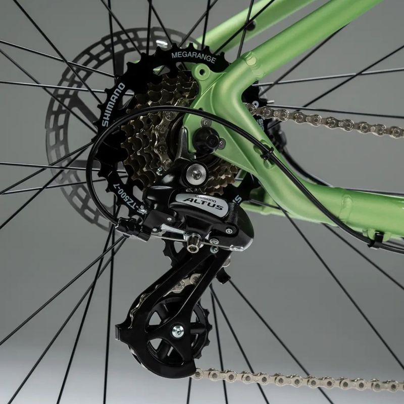 Bicicletă de munte pentru femei KROSS Lea X200 W 27.5 green/green/matte 11