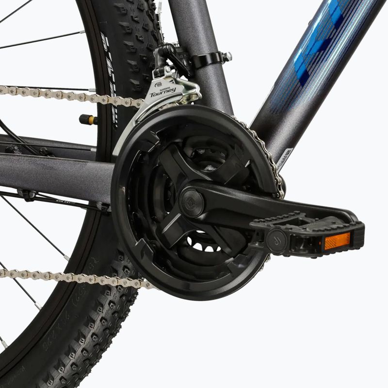 Bicicletă de munte KROSS Hexagon X200 29" grey/blue/matte 8
