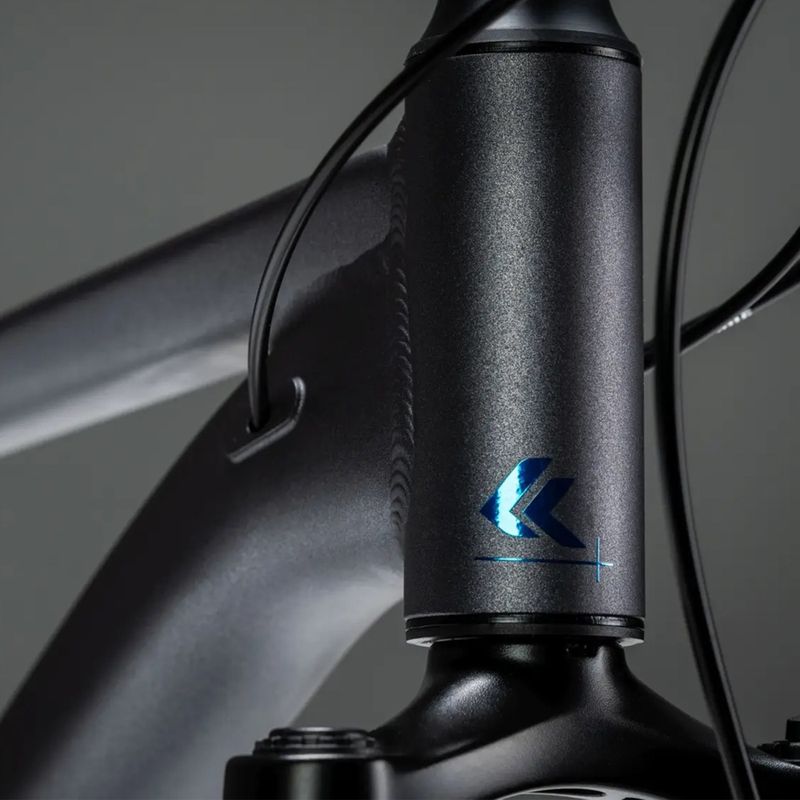 Bicicletă de munte KROSS Hexagon X200 29" grey/blue/matte 15