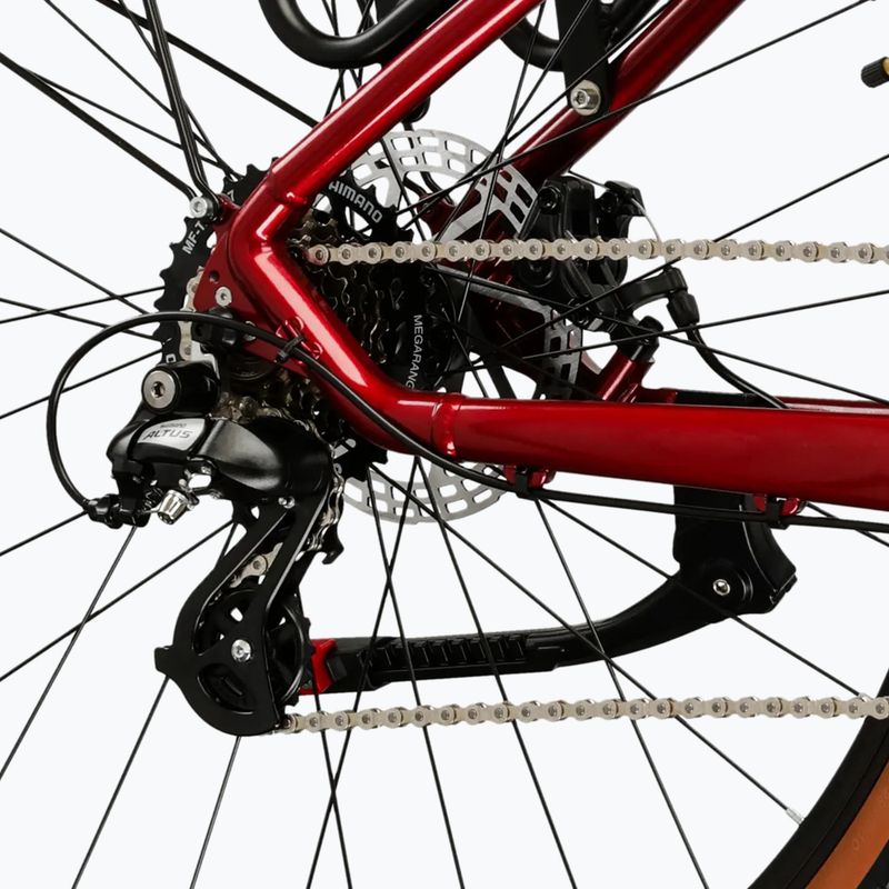 Bicicletă de munte KROSS Hexagon X200 EQ 29" ruby/graphite/gloss 7