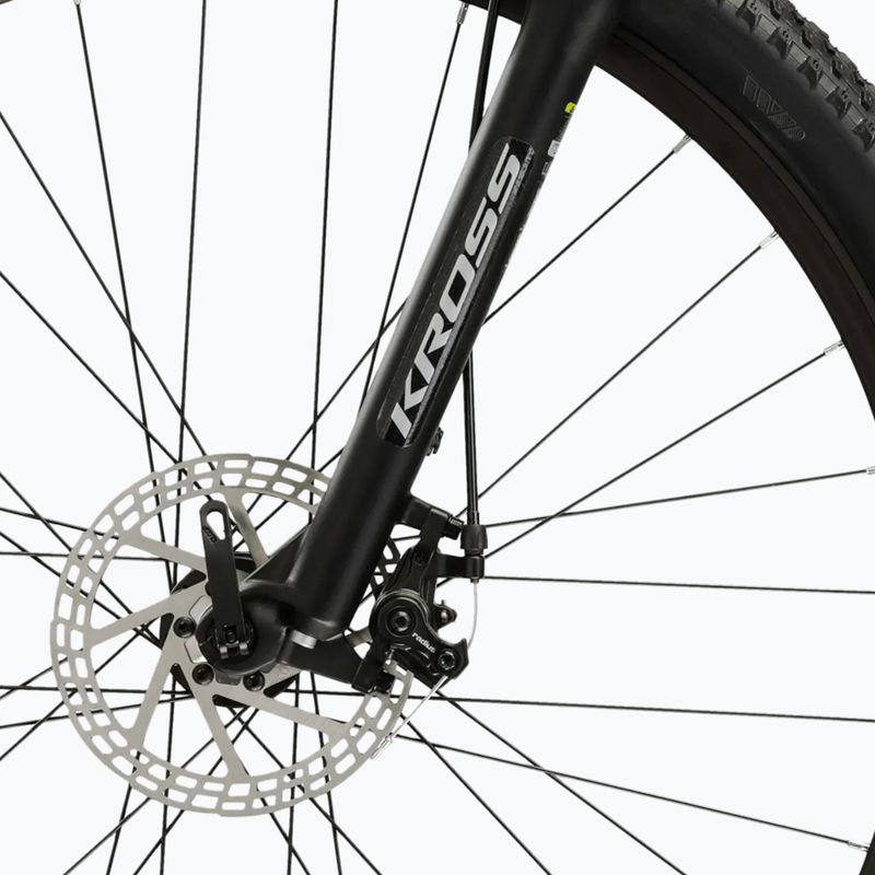 Bicicletă de munte KROSS Hexagon X200 27,5" grey/blue/matte 6