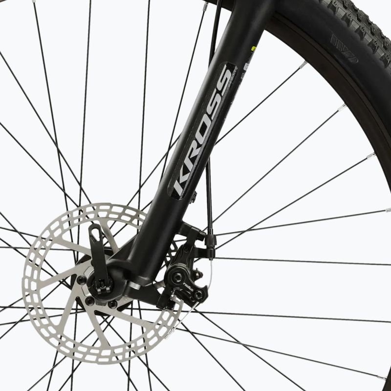 Bicicletă de munte KROSS Hexagon X200 27,5" grey/blue/matte 8