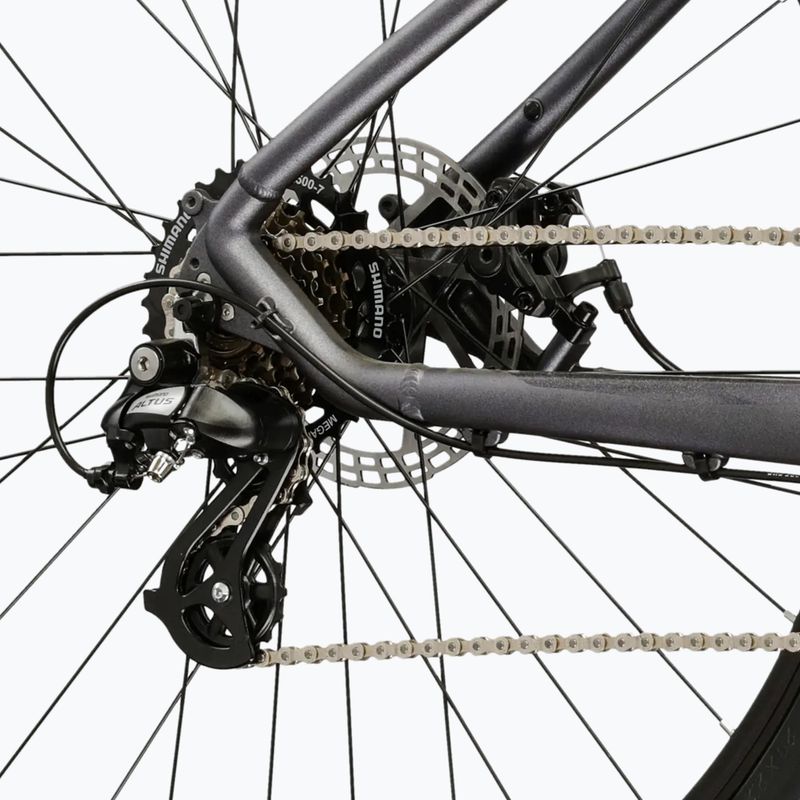Bicicletă de munte KROSS Hexagon X200 27,5" grey/blue/matte 9