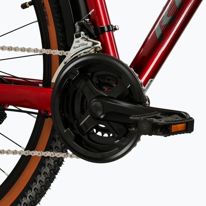 Bicicletă de munte KROSS Hexagon X200 EQ 27,5" ruby/graphite/gloss 9
